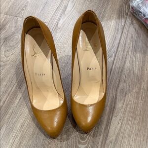 Christian Louboutin Women's Brown Heels